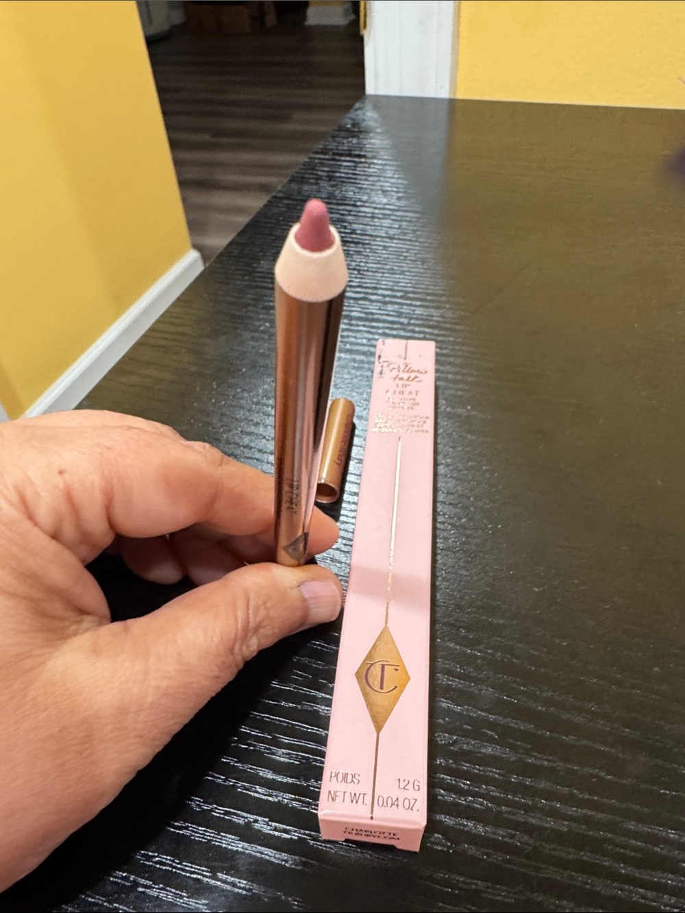 Charlotte Tilbury Matte Lip cheat - Pillow talk with the box - full size